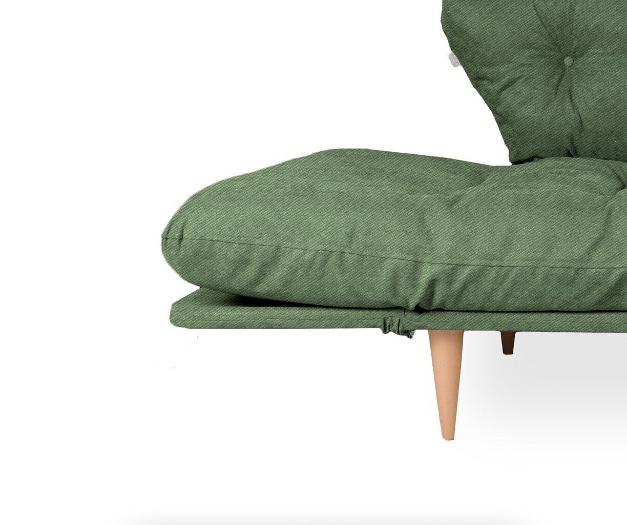 Sofa Asir Nina Daybed, žalia цена и информация | Sofos | pigu.lt