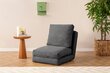 Fotelis lova Taida GR126, pilkas kaina ir informacija | Svetainės foteliai | pigu.lt