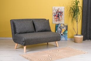 Sofa-lova Folde, pilka цена и информация | Диваны | pigu.lt
