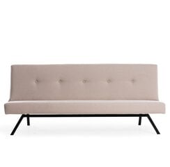 Sofa-lova Zola, smėlio spalvos цена и информация | Диваны | pigu.lt