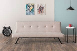 Sofa-lova Zola, smėlio spalvos цена и информация | Диваны | pigu.lt