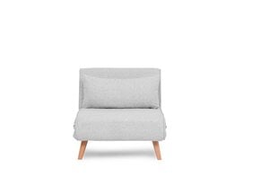 Fotelis lova Folde Single, pilkas цена и информация | Кресла в гостиную | pigu.lt