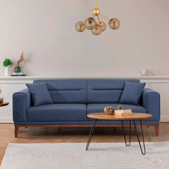 Sofa-lova Asir Liones 32, mėlyna kaina ir informacija | Sofos | pigu.lt