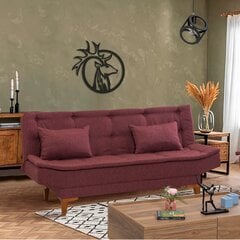 Sofa-lova Santo, raudona kaina ir informacija | Sofos | pigu.lt