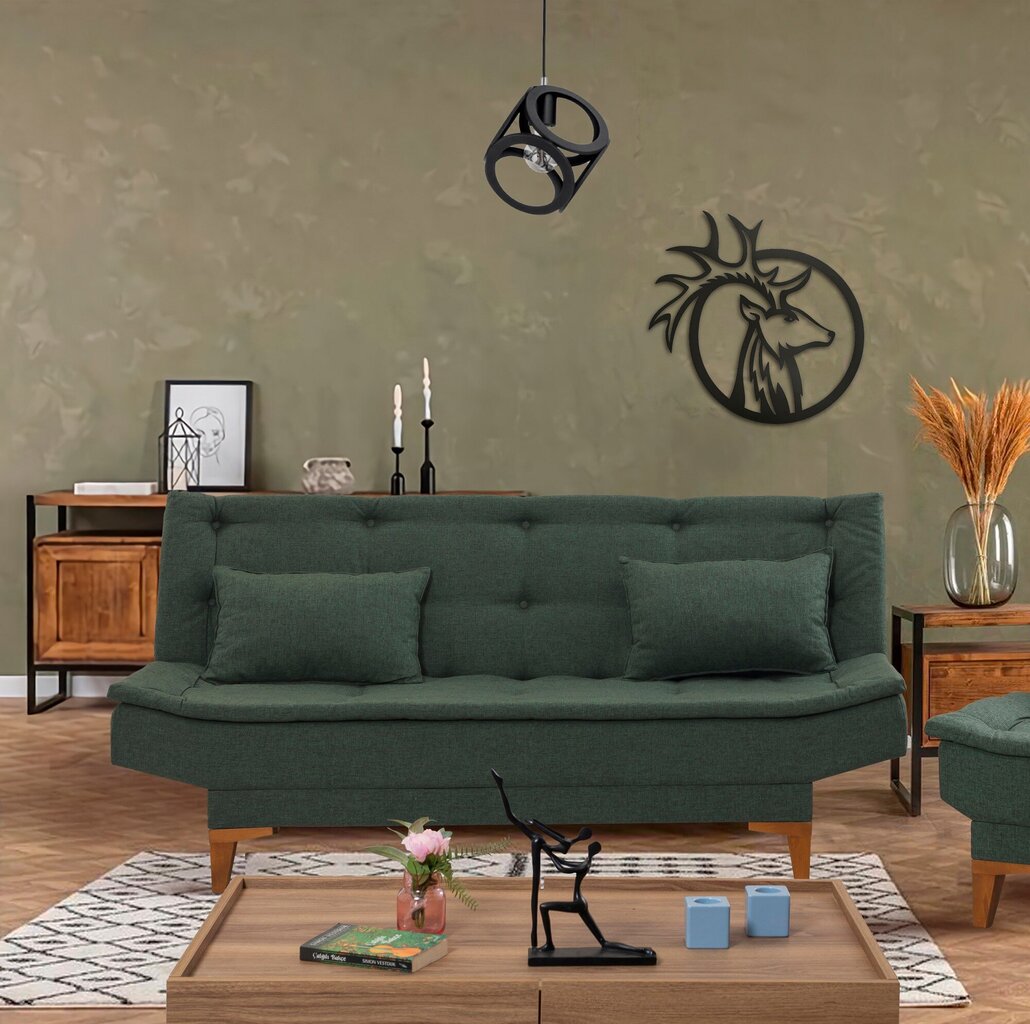 Sofa-lova Santo, žalia kaina ir informacija | Sofos | pigu.lt