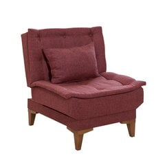 Fotelis Hanah Home Santo, raudonas цена и информация | Кресла в гостиную | pigu.lt