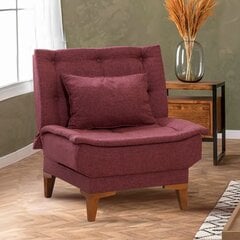 Fotelis Hanah Home Santo, raudonas цена и информация | Кресла в гостиную | pigu.lt