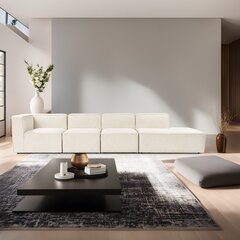 Sofa More M, smėlio spalvos цена и информация | Диваны | pigu.lt