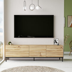 TV staliukas Asir LV6-KL, rudas/juodas kaina ir informacija | TV staliukai | pigu.lt