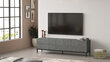 TV staliukas Asir LV6-RL, sidabrinis/juodas kaina ir informacija | TV staliukai | pigu.lt