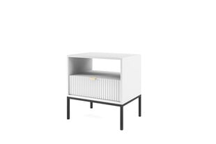 Товар с повреждённой упаковкой. Тумба прикроватная AKL Furniture Nova Sands S54, белый цвет цена и информация | Мебель с поврежденной упаковкой | pigu.lt