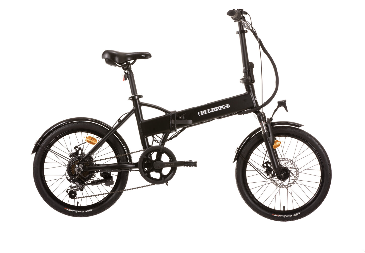 Elektrinis dviratis Denver E2300 20", juodas kaina ir informacija | Elektriniai dviračiai | pigu.lt