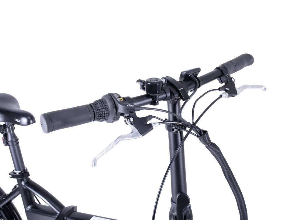 Elektrinis dviratis Denver E2300 20", juodas цена и информация | Elektriniai dviračiai | pigu.lt