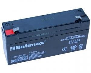 Аккумулятор Batimex BL632B BT-6M3.2AC 3,2 Ач AGM 6В цена и информация | Аккумуляторы | pigu.lt