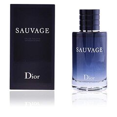 Kvapusis vanduo Dior Sauvage EDT vyrams, 100 ml цена и информация | Мужские духи | pigu.lt