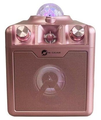 N-Gear Disco Star 710SP Pink (DISCOSTAR710SP) kaina ir informacija | Garso kolonėlės | pigu.lt