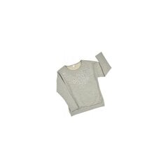 Atut džemperis mergaitėms, pilkas kaina ir informacija | Marškinėliai mergaitėms | pigu.lt