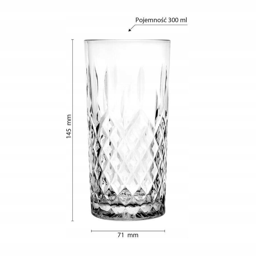 Glasmark stiklinės, 300 ml kaina ir informacija | Taurės, puodeliai, ąsočiai | pigu.lt