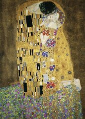 Ravensburger пазл на 1000 элементов "Klimt: The Kiss" цена и информация | Пазлы | pigu.lt