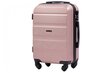 Mažas lagaminas Wings AT01-XS, S, rožinis kaina ir informacija | Lagaminai, kelioniniai krepšiai | pigu.lt