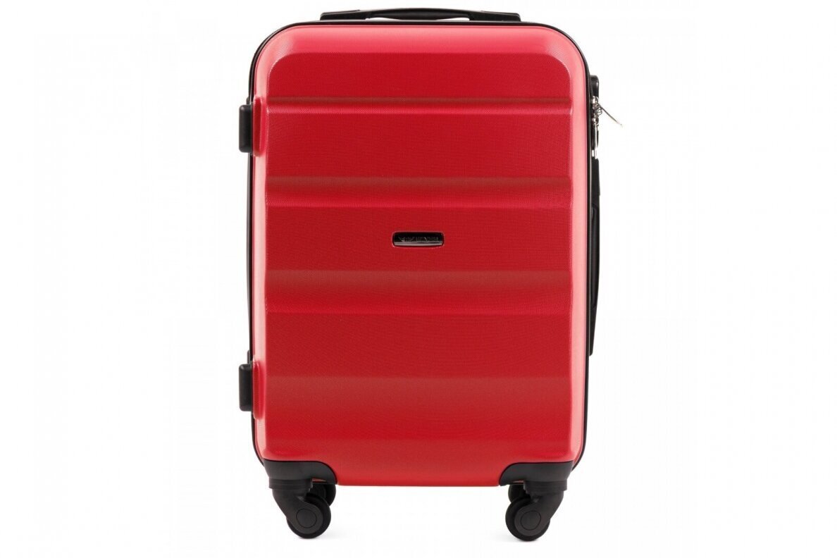 Mažas lagaminas Wings AT01-XS, raudonas (blood red) цена и информация | Lagaminai, kelioniniai krepšiai | pigu.lt
