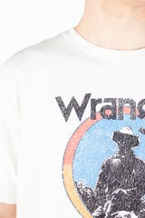 Marškinėliai vyrams Wrangler 112329201, balti kaina ir informacija | Vyriški marškinėliai | pigu.lt