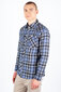 Marškiniai vyrams Wrangler 112339352, mėlyni kaina ir informacija | Vyriški marškiniai | pigu.lt