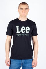 Marškinėliai vyrams Lee 112349540, juodi kaina ir informacija | Vyriški marškinėliai | pigu.lt