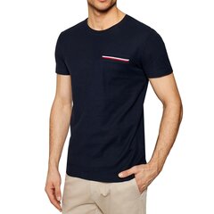 Tommy Hilfiger marškinėliai vyrams 8720112885105, mėlyni kaina ir informacija | Vyriški marškinėliai | pigu.lt