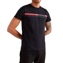 Tommy Hilfiger marškinėliai vyrams 8720117344973, juodi kaina ir informacija | Vyriški marškinėliai | pigu.lt