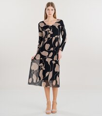 Zabaione женское платье CASSI KL*D4101, черный/бежевый 4067218676454 цена и информация | Платья | pigu.lt