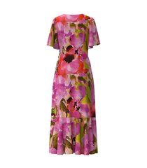 YAS женское платье 26034975*01, лиловый/зелёный 5715600572608 цена и информация | Платья | pigu.lt