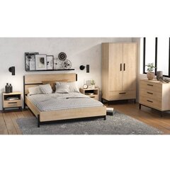 Кровать Aatrium Craft, 140x190/200 см, коричневый цвет цена и информация | Кровати | pigu.lt