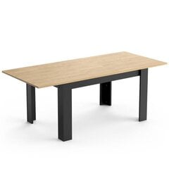 Stalas Aatrium Craft, 160x90x77 cm, rudas kaina ir informacija | Virtuvės ir valgomojo stalai, staliukai | pigu.lt