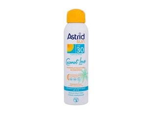 Purškiklis nuo saulės Astrid Sun Coconut Love Dry Mist Spray, 150 ml kaina ir informacija | Kremai nuo saulės | pigu.lt