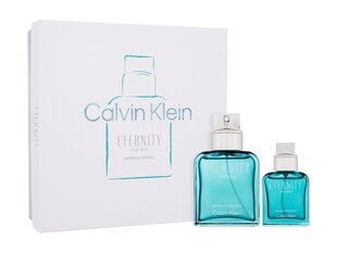 Набор Calvin Klein Eternity для мужчин: парфюмированная вода EDP, 100 мл + парфюмированная вода EDP, 30 мл цена и информация | Мужские духи | pigu.lt