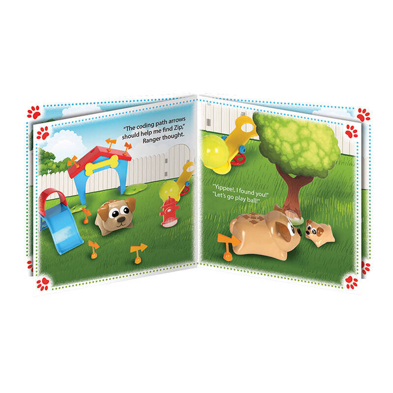 Programavimo žaidimas Learning Resources Ranger&Zip LER 3080 kaina ir informacija | Lavinamieji žaislai | pigu.lt