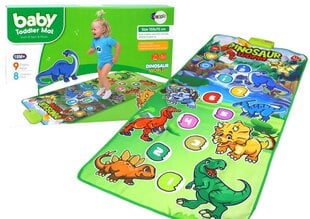 Interaktyvus šokių kilimėlis su dinozaurų motyvais Lean Toys kaina ir informacija | Žaislai kūdikiams | pigu.lt