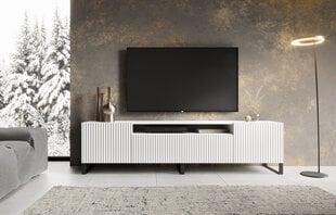 TV spintelė ADRK Furniture Noemi, balta kaina ir informacija | TV staliukai | pigu.lt