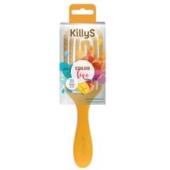 Щетка для волос Killys Color Love Mango цена и информация | Расчески, щетки для волос, ножницы | pigu.lt