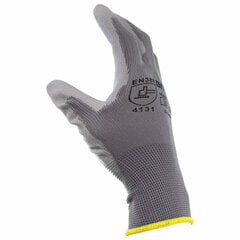 рабочие перчатки с полиуретановым покрытием - bituxx, размер s цена и информация | Pirštinės darbui sode M/25cm | pigu.lt