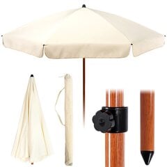 Прочный садовый зонт, 200 см цена и информация | Зонты, маркизы, стойки | pigu.lt
