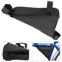 Trikampis dviračio krepšys XQ Max, juodas kaina ir informacija | Kiti dviračių priedai ir aksesuarai | pigu.lt