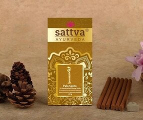 Smilkalai Palo Santo Dhoop Sattva Ayurveda, 20g kaina ir informacija | Namų kvapai | pigu.lt