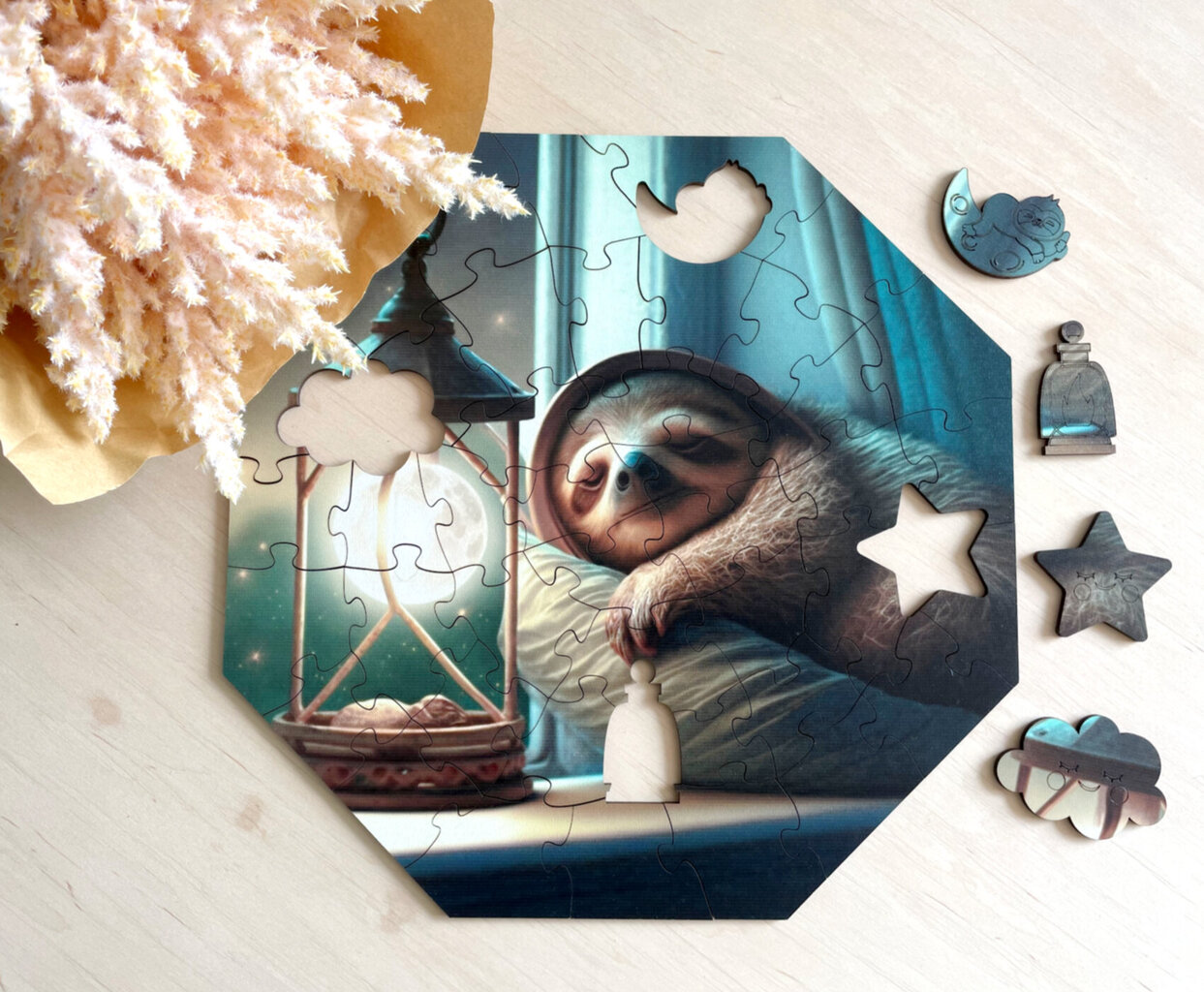 Dėlionė Milliwood Simon Sloth, 46 d. kaina ir informacija | Dėlionės (puzzle) | pigu.lt