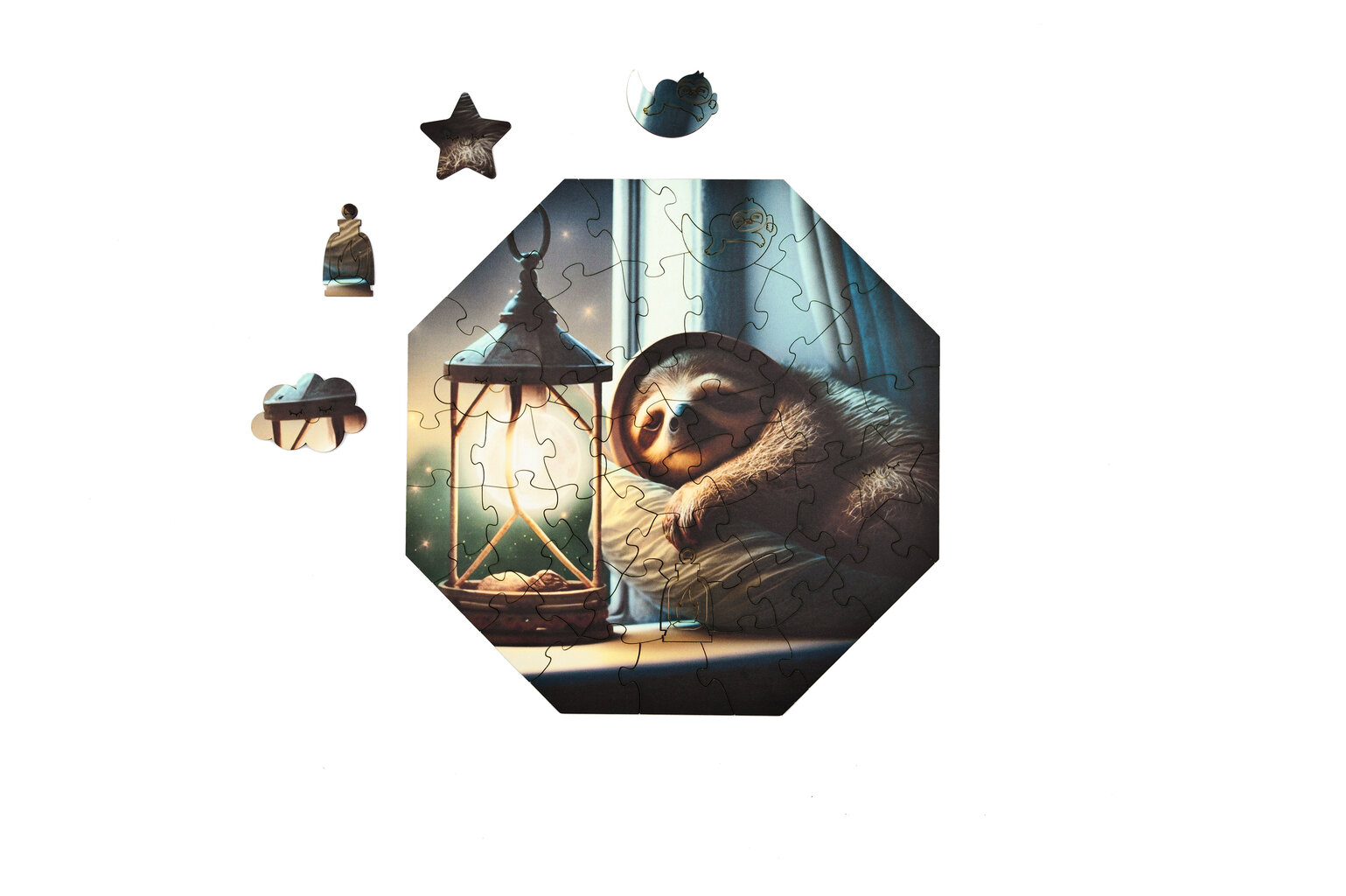 Dėlionė Milliwood Simon Sloth, 46 d. kaina ir informacija | Dėlionės (puzzle) | pigu.lt