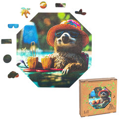 Dėlionė Milliwood Relaxed Sloth, 90 d. kaina ir informacija | Dėlionės (puzzle) | pigu.lt