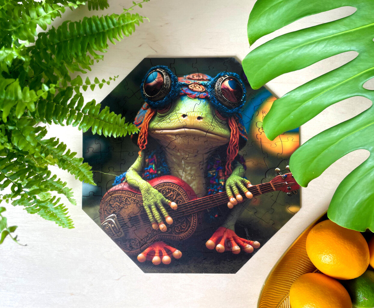 Dėlionė Milliwood Musical Frog, 90 d. kaina ir informacija | Dėlionės (puzzle) | pigu.lt