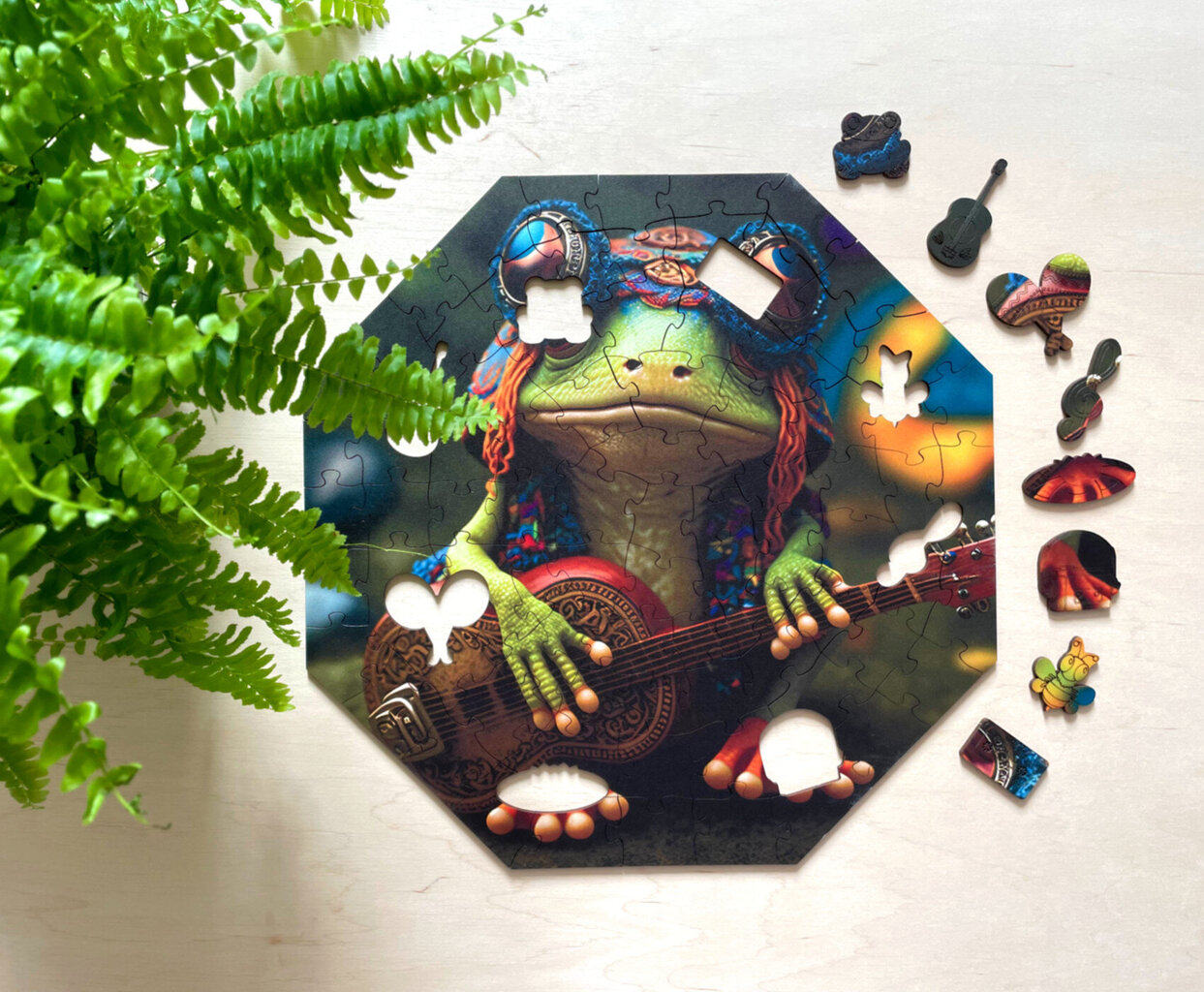 Dėlionė Milliwood Musical Frog, 90 d. kaina ir informacija | Dėlionės (puzzle) | pigu.lt