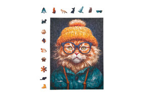 Dėlionė Milliwood Cold is Cool Giovanny Ginger Cat, 316 d. цена и информация | Пазлы | pigu.lt